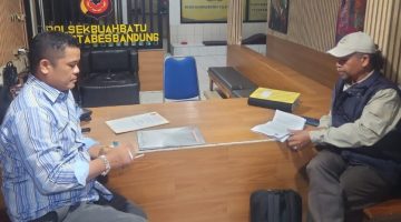 Diduga Didorong dan Ditarik Satpam BPN Kota Bandung, Anggota LSM KOREK Lapor Polisi